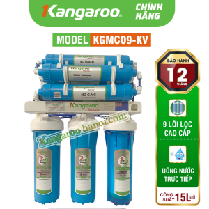 MÁY LỌC NƯỚC KANGAROO MACCA KGMC09 9 LÕI LỌC KHÔNG VỎ